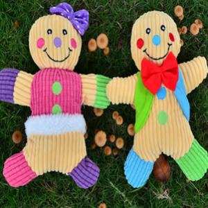 Muñeco de Jengibre Masticable para Perros